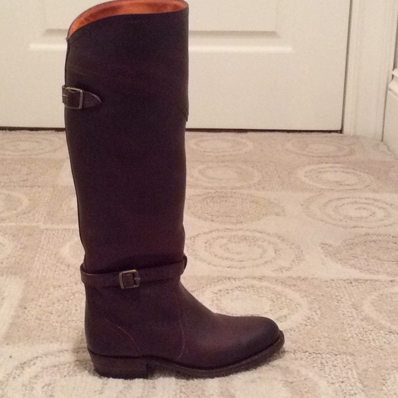 Frye Cordovan Riding Boots - Picture 3 of 7